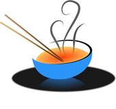 Chicken Noodle Soup Clipart Asian Soup   Clipart Graphic
