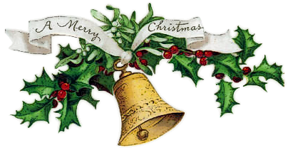 Christmas Bells Christmas Bells Christmas Bell With Holly Png Html