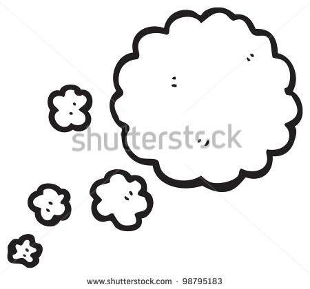 Clipart Smoke Cloud Cartoon Smoke Cloud   Stock