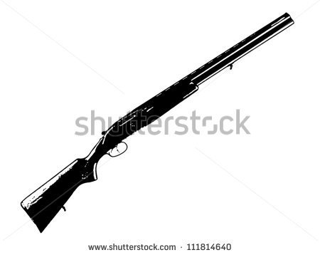 Go Back   Gallery For   Hunting Rifle Clipart Black And White