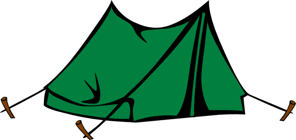Green Tent Clip Art At Clker Com   Vector Clip Art Online Royalty
