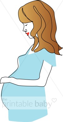 Pregnant In Profile Clipart Mother Clipart