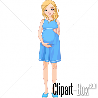 Related Pregnant Girl Cliparts