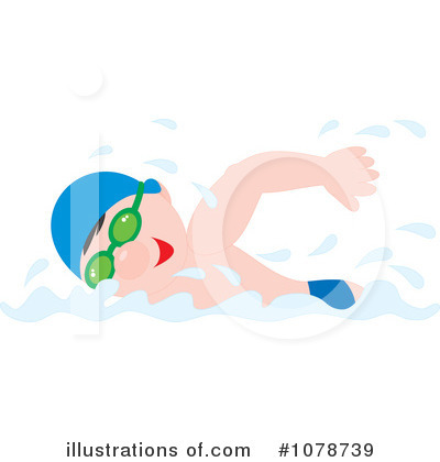 Royalty Free Swimming Clipart Illustration 1078739 Jpg