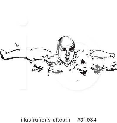 Royalty Free Swimming Clipart Illustration 31034 Jpg