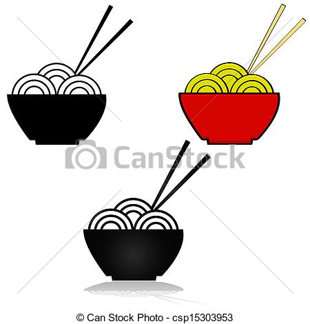 Vector   Noodle Icon   Stock Illustration Royalty Free Illustrations