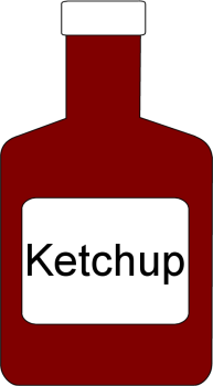 Ketchup Clip Art   Clipart