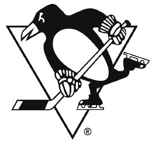 Pittsburgh Penguin Logo Nhl White Decal Vinyl Fan Zone Com
