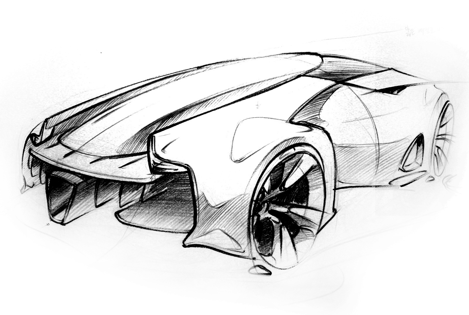 Related Pictures Sketchs Wildstyle Car Pictures