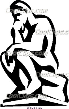 The Thinker Clipart   Item 4   Vector Magz   Free Download Vector