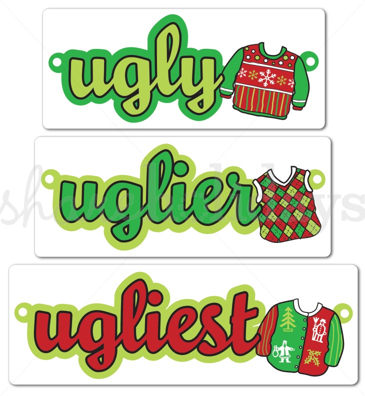 Ugly Sweater Display Garland   Page 1