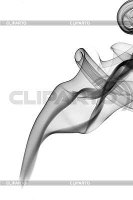 Black Abstract Puff Of Smoke Over The White Background     Arsgera