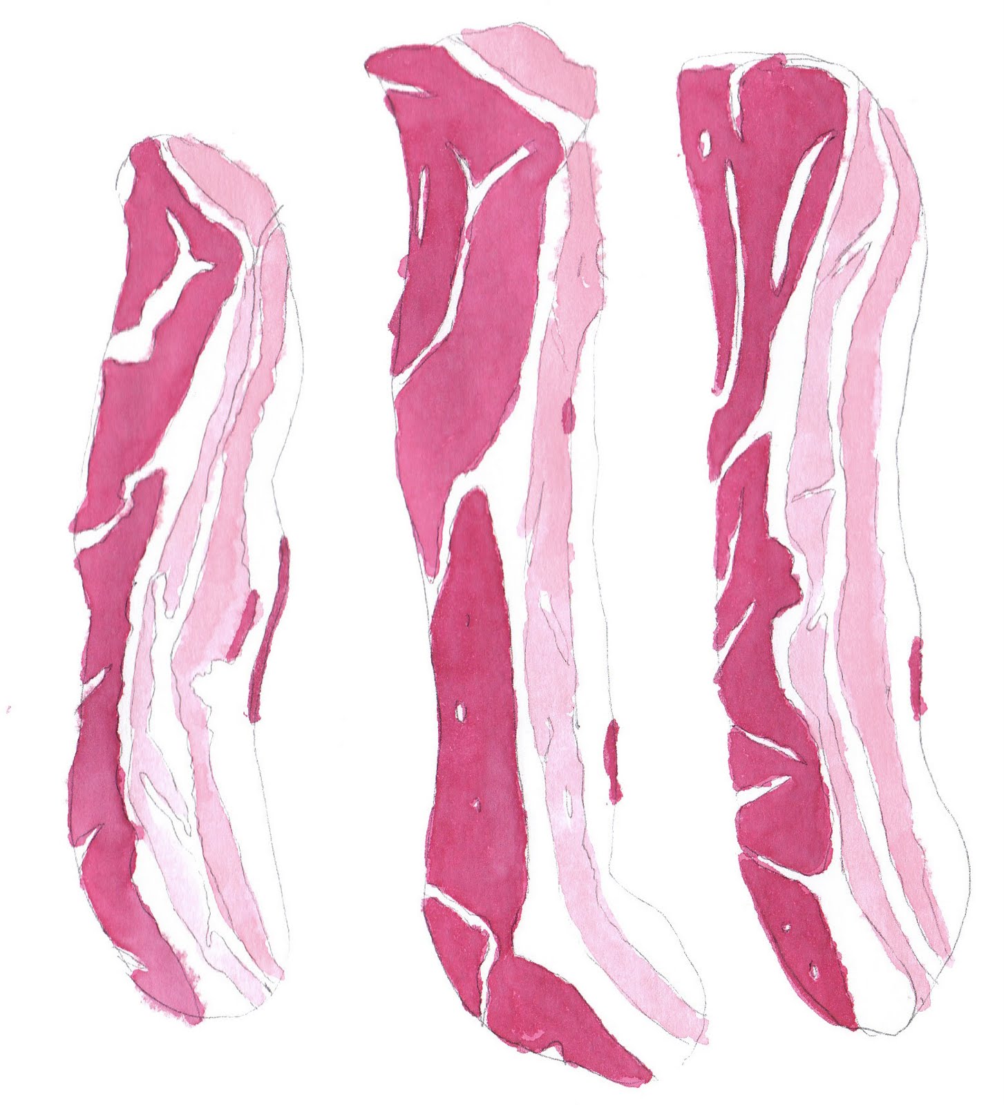 Illustrated By Copywriters  Bacon By Ashley C