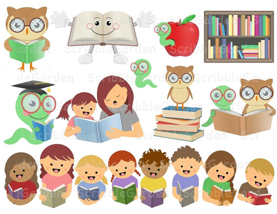 Kids Reading Together Clipart Images   Pictures   Becuo