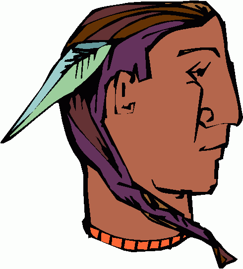 Native American 17 Clipart   Native American 17 Clip Art