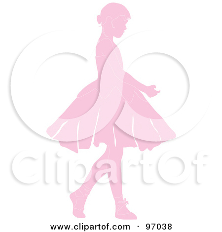 Royalty Free  Rf  Clip Art Illustration Of A Silhouetted Funky Woman
