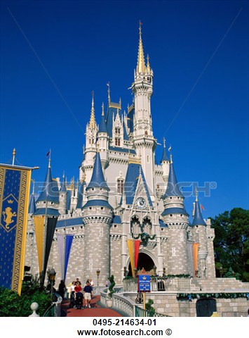 Stock Photography   Florida Orlando Walt Disney World Magic Kingdom