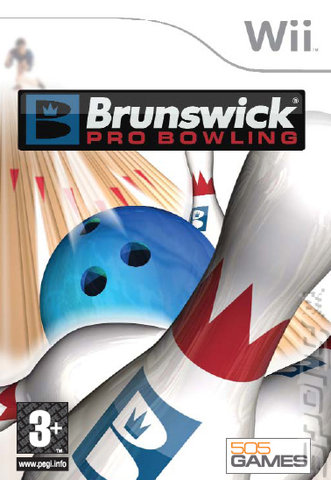 Wii Bowling Logo Brunswick Pro Bowling   Wii