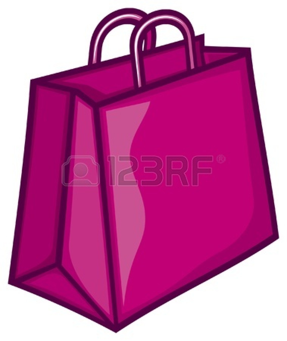 Bag Clipart 17422944 Classic Pink Shopping Bag Pink Paper Bag Jpg