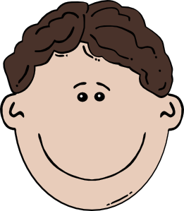 Boy Face Cartoon 3 Clip Art At Clker Com   Vector Clip Art Online