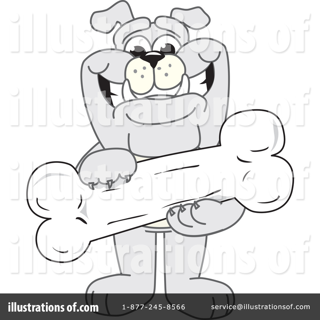 Bulldog Mascot Clipart  225703 By Toons4biz   Royalty Free  Rf  Stock