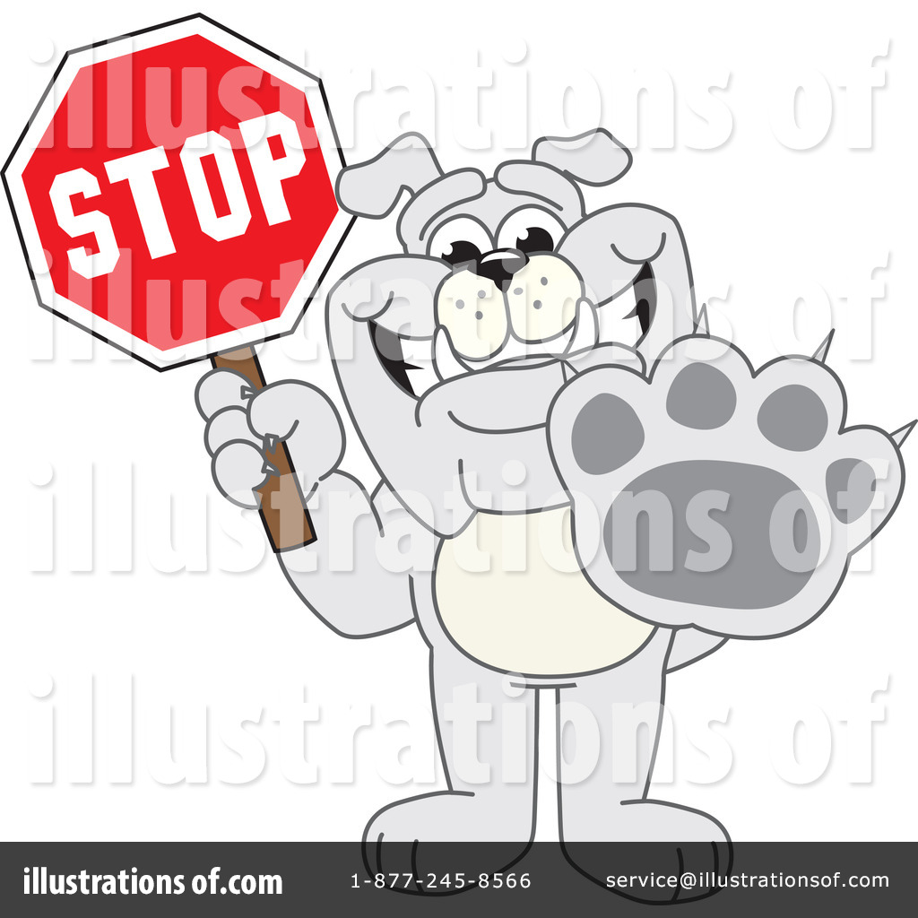 Bulldog Mascot Clipart  225706 By Toons4biz   Royalty Free  Rf  Stock