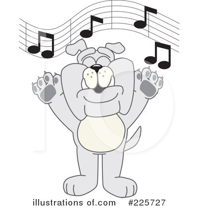 Bulldog Mascot Clipart  225727 By Toons4biz   Royalty Free  Rf  Stock    