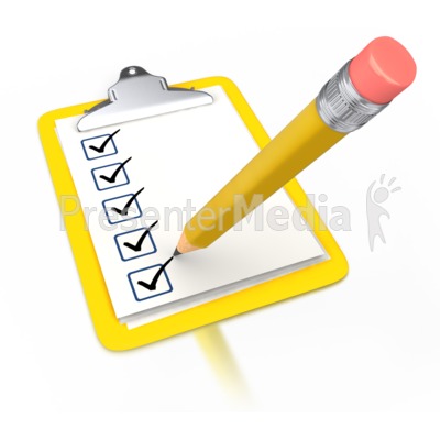 Draw Checkmark Yellow Clipboard   Home And Lifestyle   Great Clipart