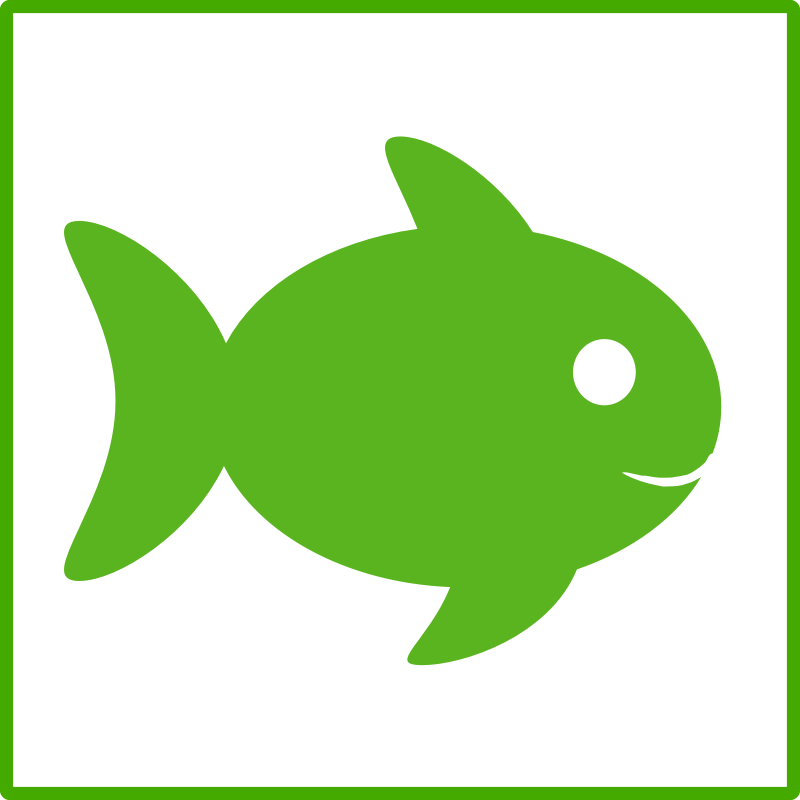 Eco Green Fish Icon By Dominiquechappard   A Green Colored Eco Fish