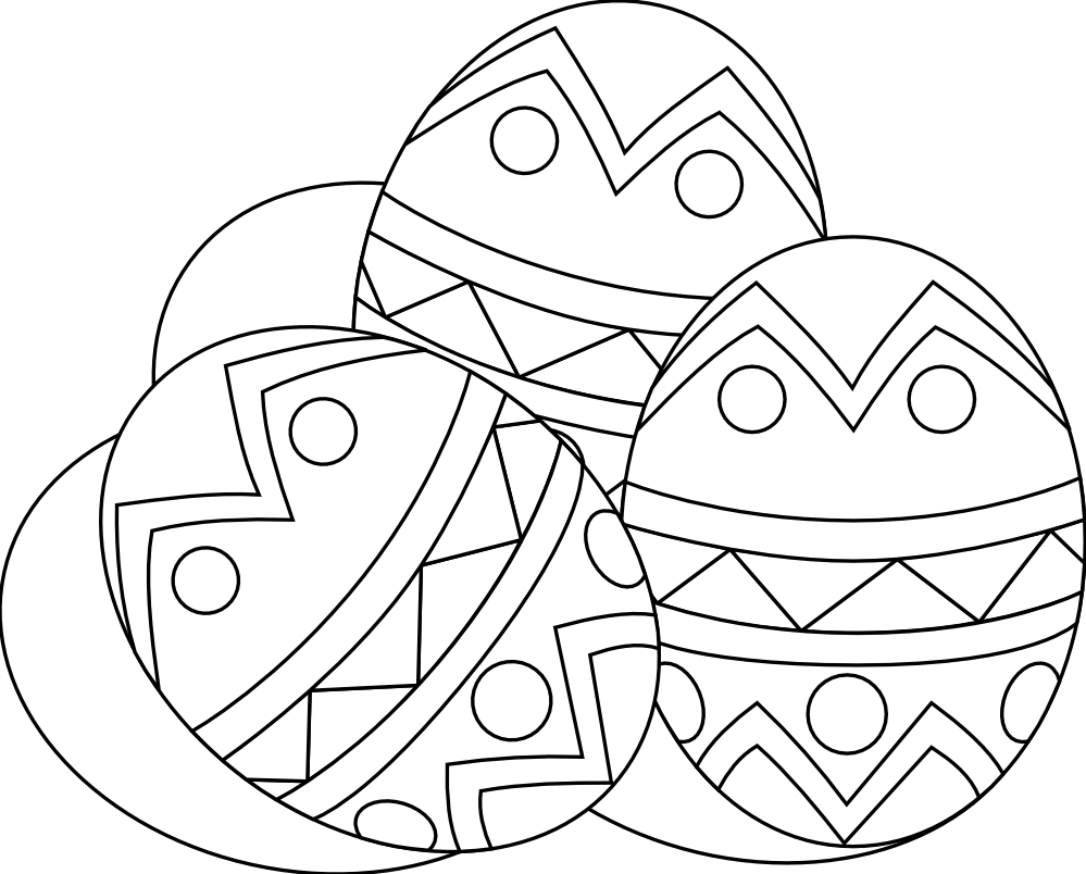 Egg Clipart Black And White Eggs Easteregg Black White