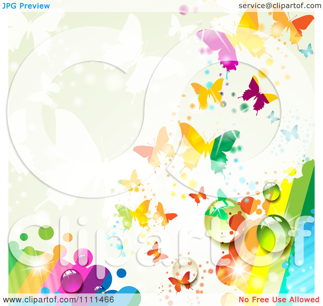 Free Butterfly Clip Art And Backgrounds Clipart Background Of