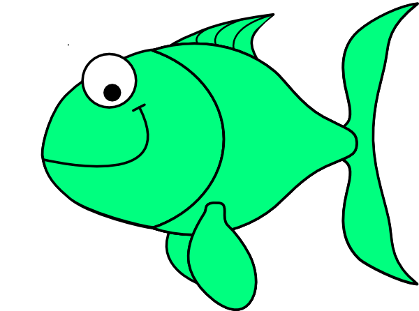 Green Fish Clip Art At Clker Com   Vector Clip Art Online Royalty
