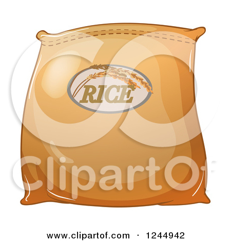 Rice Bag Clipart Royalty Free  Rf  Rice Clipart