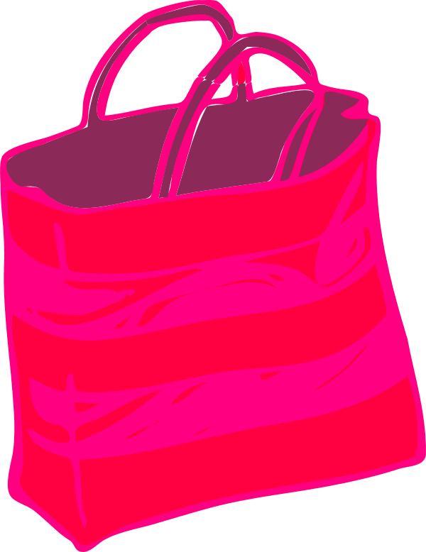 Shopping Bag Vector Clip Art