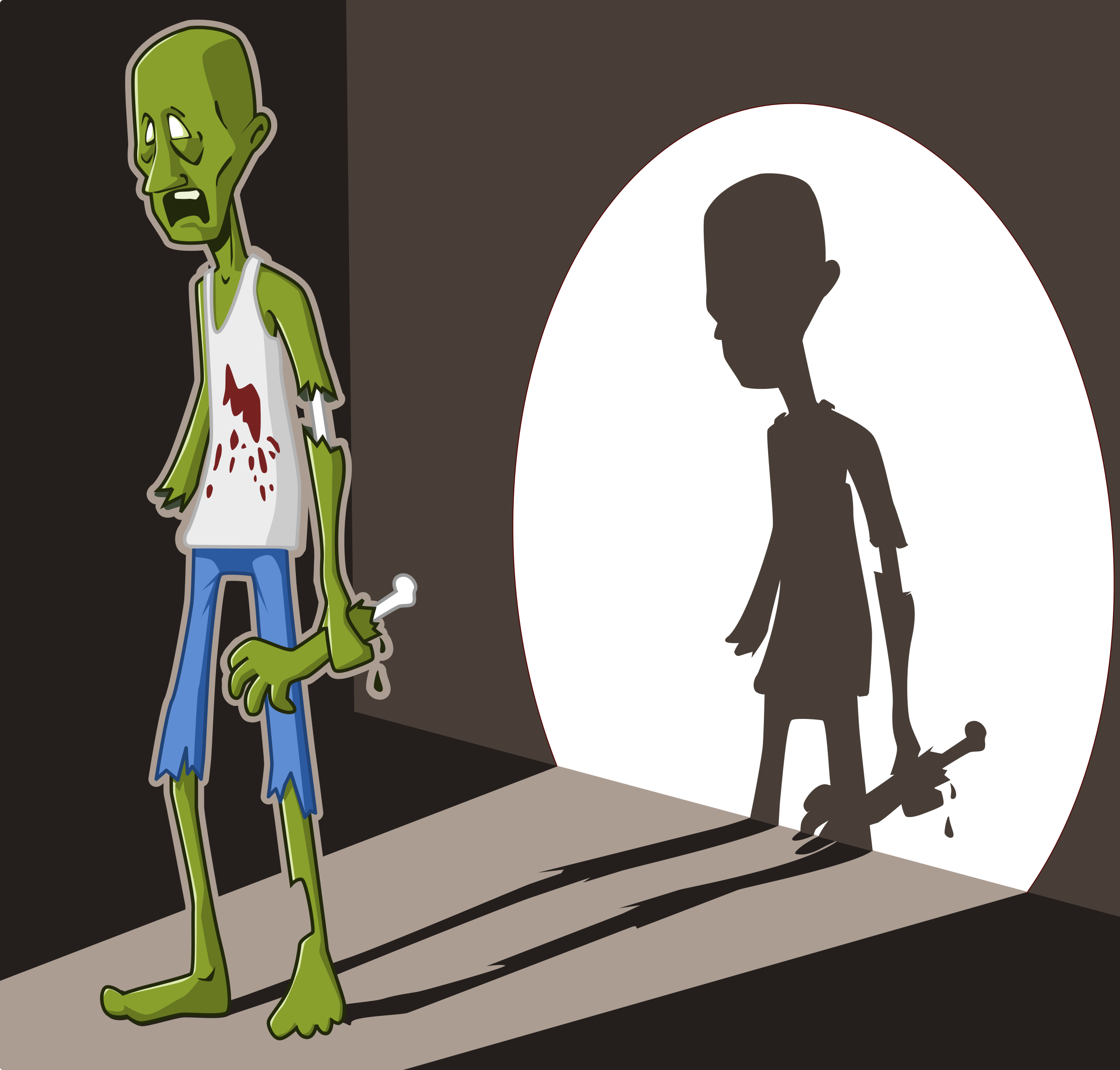 Zombie In Spotlight By Tzunghaor