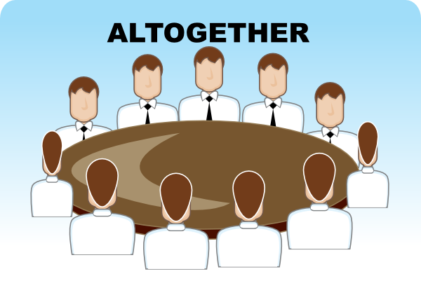 Altogether Seating Arrangement  Group Discussion  Clip Art At Clker