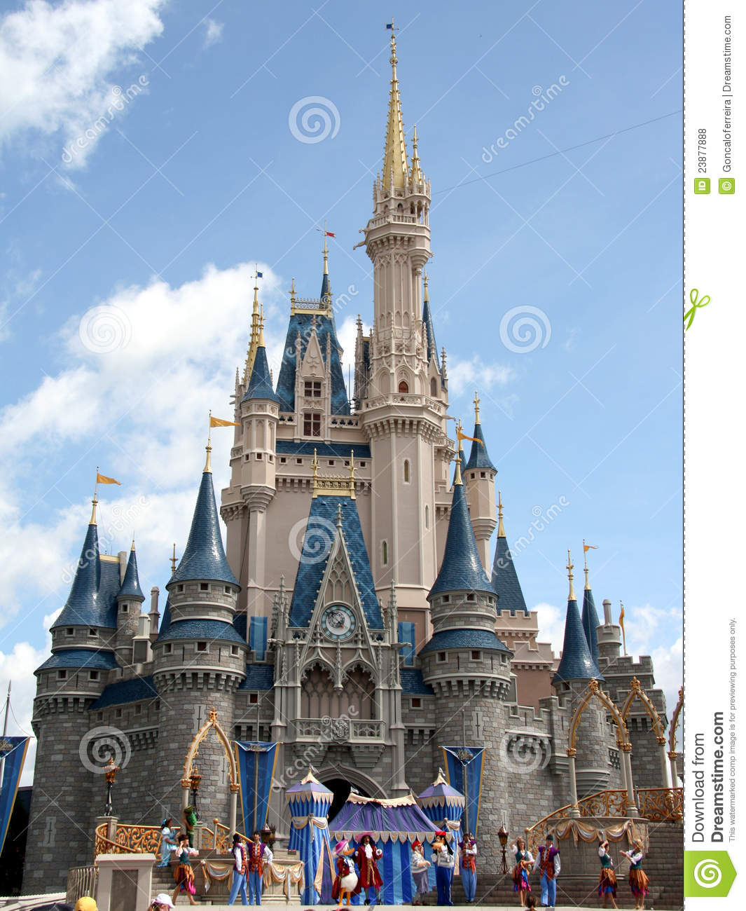 Cinderella Castle Walt Disney World Editorial Stock Photo   Image    