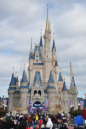 Disney Cinderella Castle Walt Disney World Editorial Image   Image