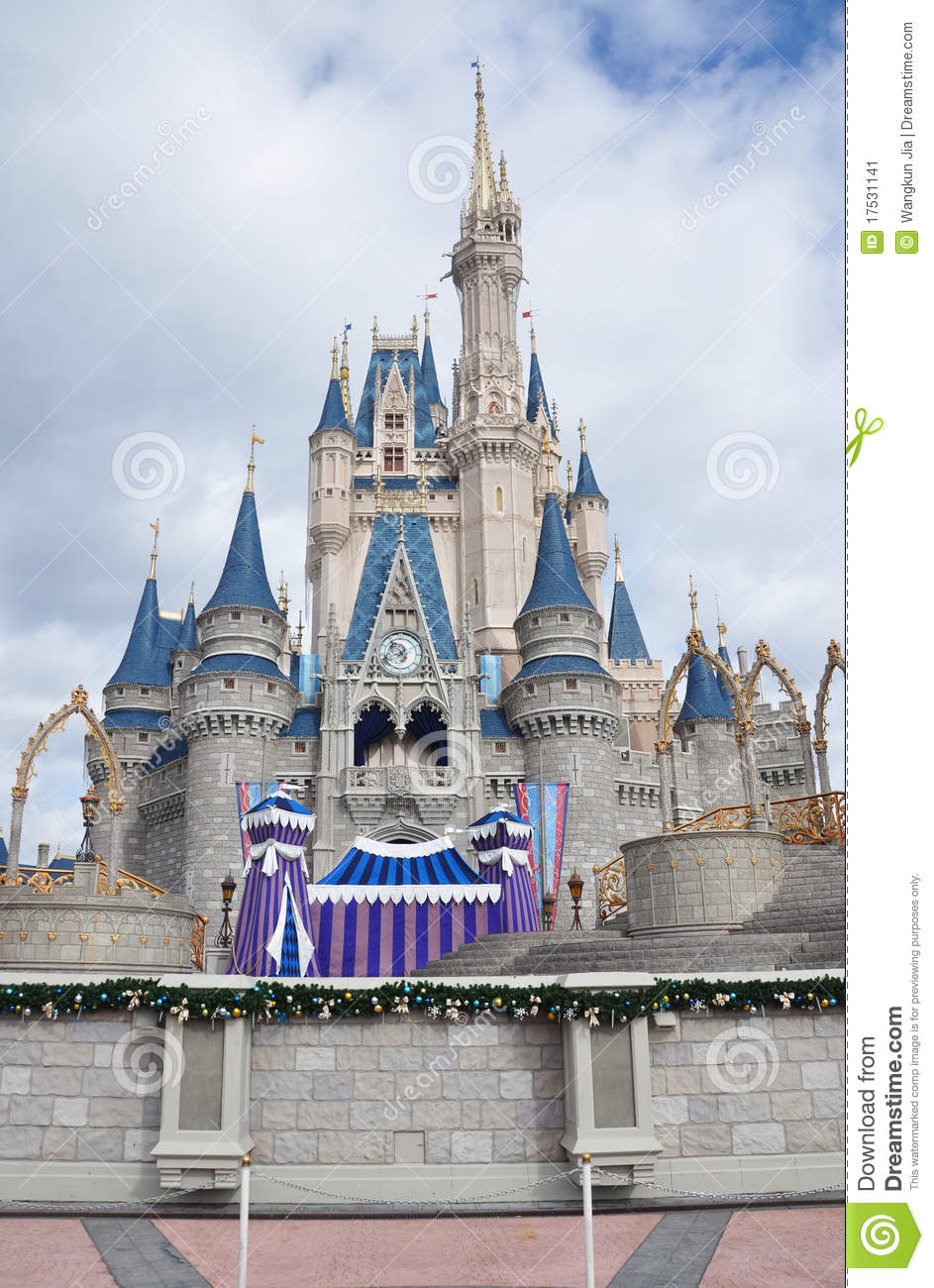 Disney Cinderella Castle Walt Disney World Editorial Photo   Image