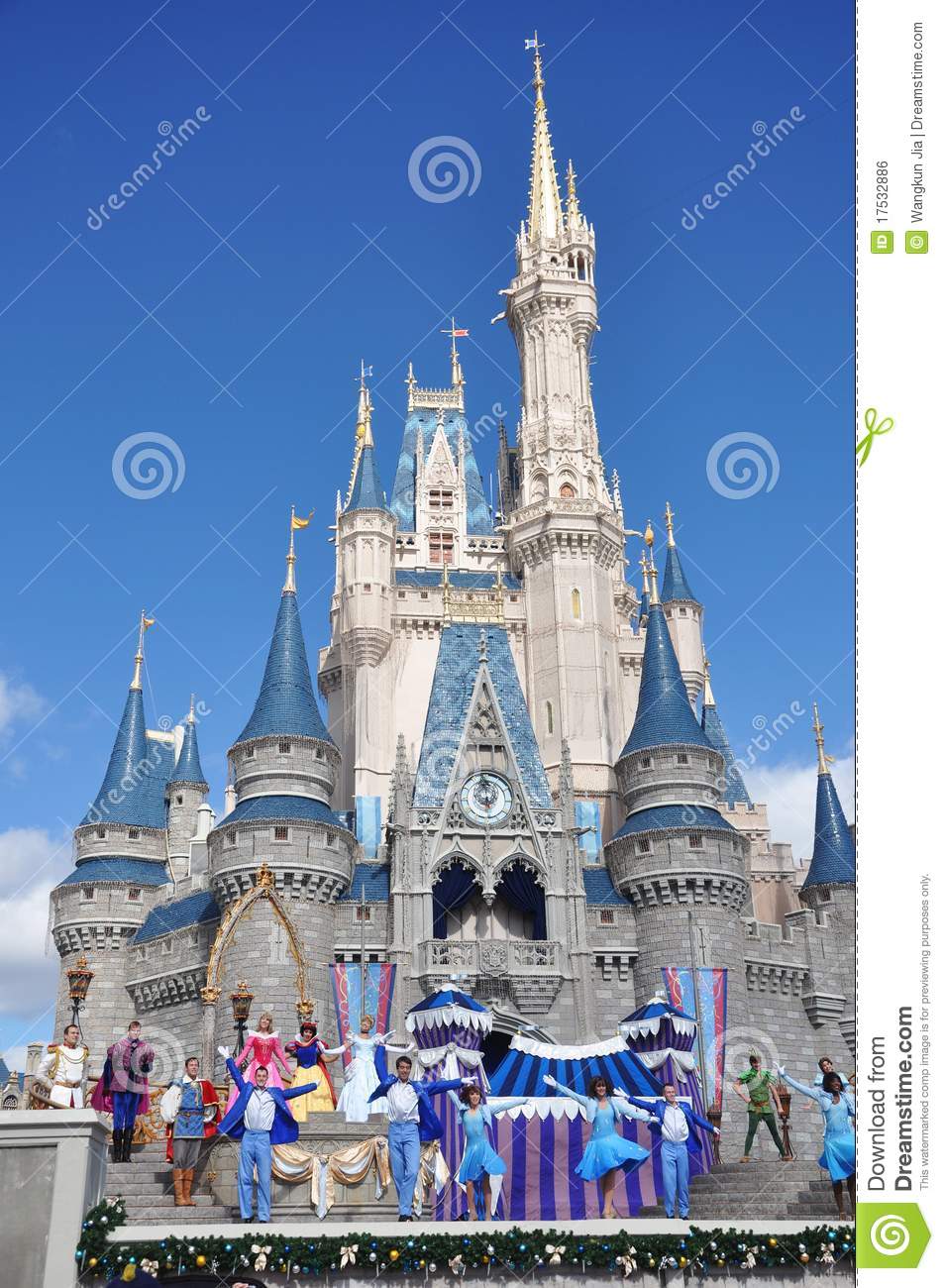 Disney Cinderella Castle Walt Disney World Editorial Photo   Image    
