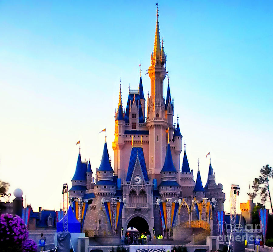 Disney World Castle Clip Art