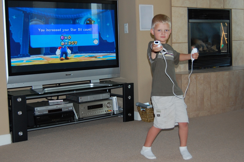 Kids Playing Wii Days Without Playing Wii 