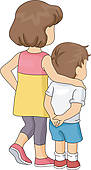 Little Brother Clipart Brother And Sister   Clipart