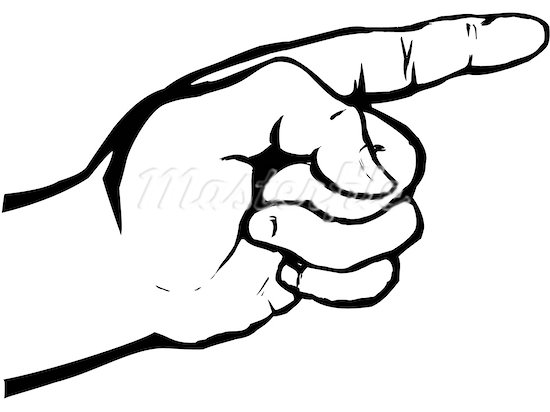 Pointing Finger   Clipart Panda   Free Clipart Images