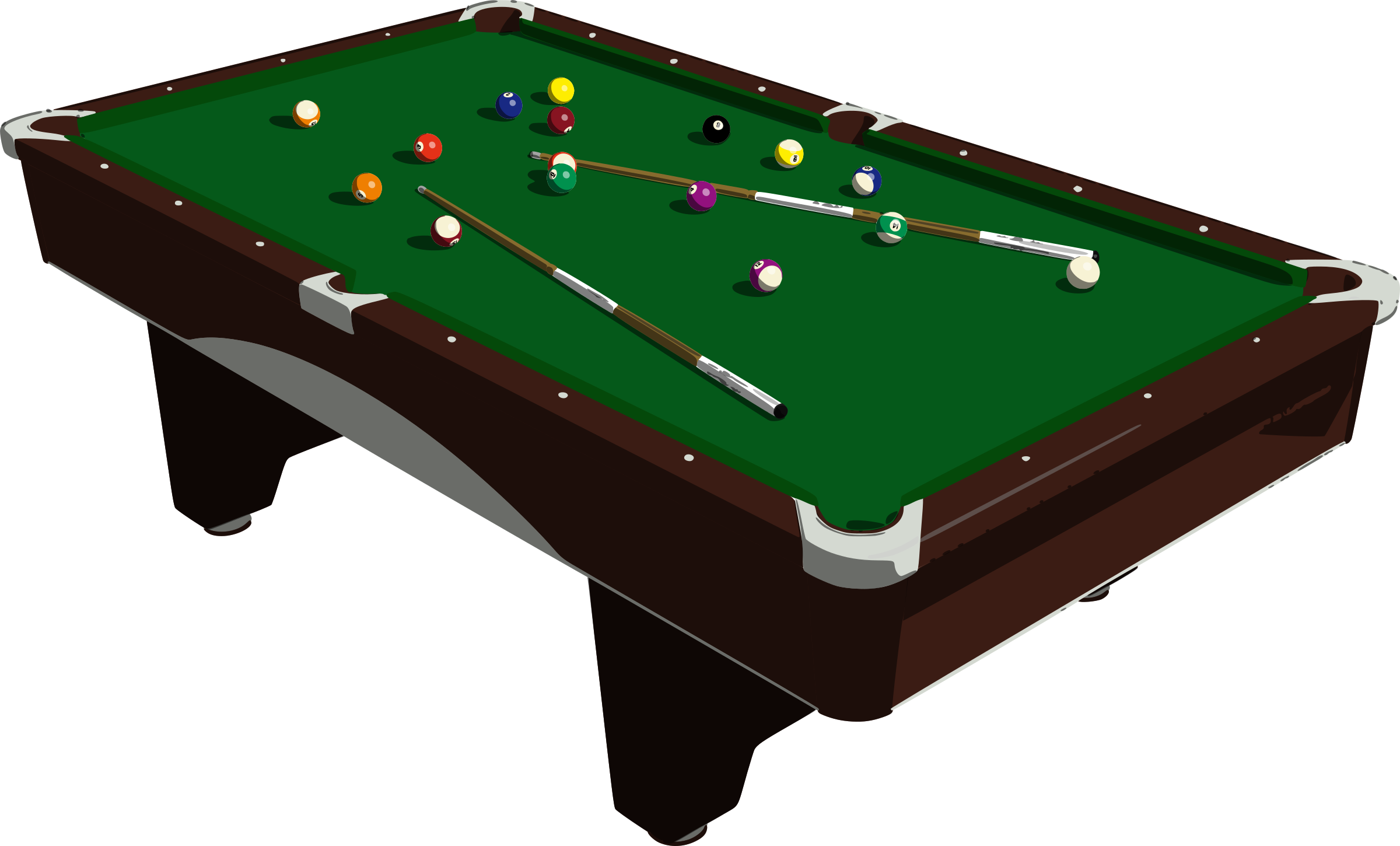 Pool Table By Mazeo