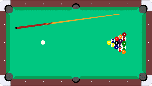 Pool Table From Above Racked   Http   Www Wpclipart Com Toys Game Pool