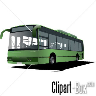 Related City Bus Cliparts