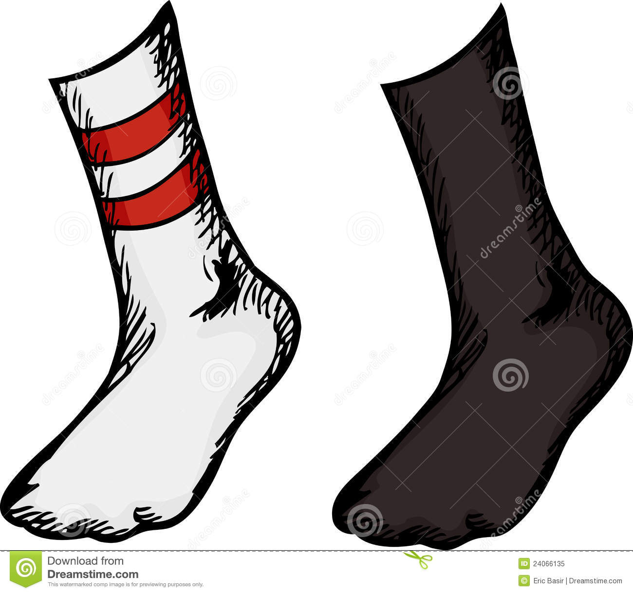Socks With Feet In Them Royalty Free Stock Photo   Image  24066135
