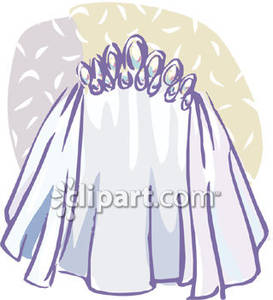 Wedding Veil Cartoon