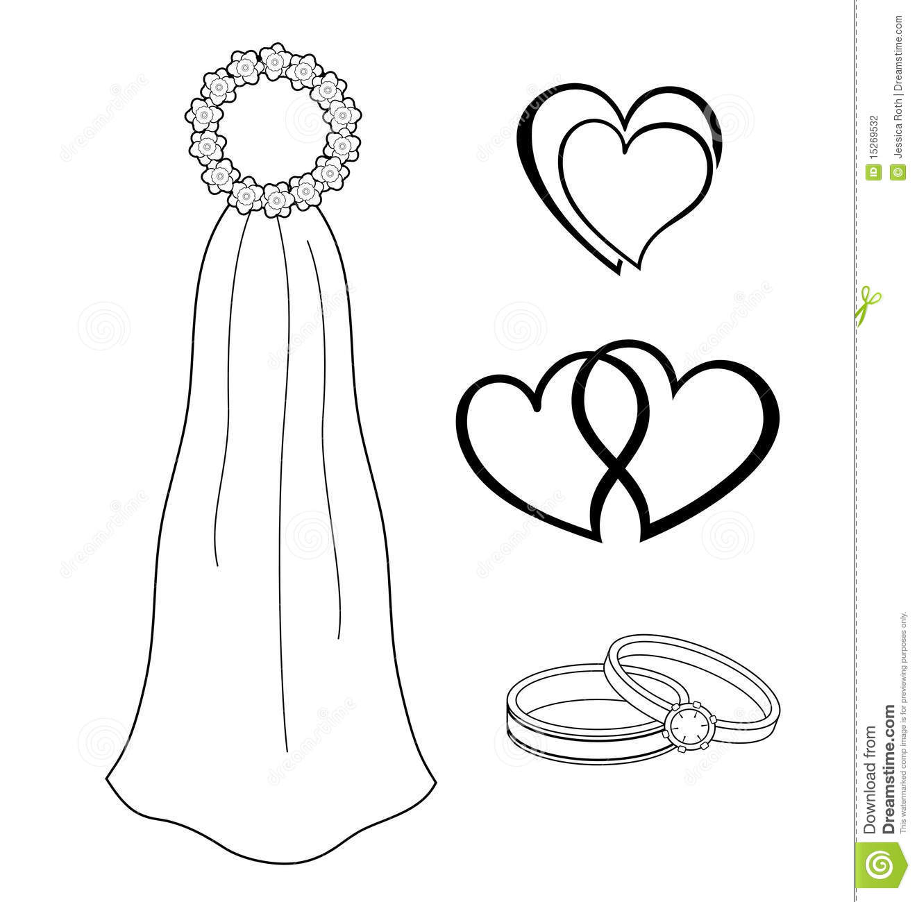 Wedding Veil Clipart Wedding Veil Clipart